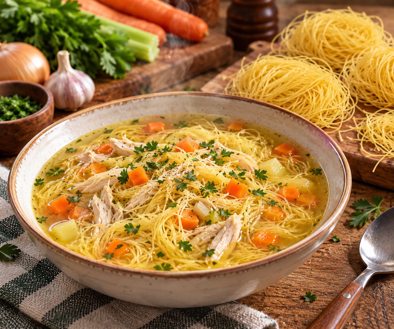 Plato de pastas · Especiales