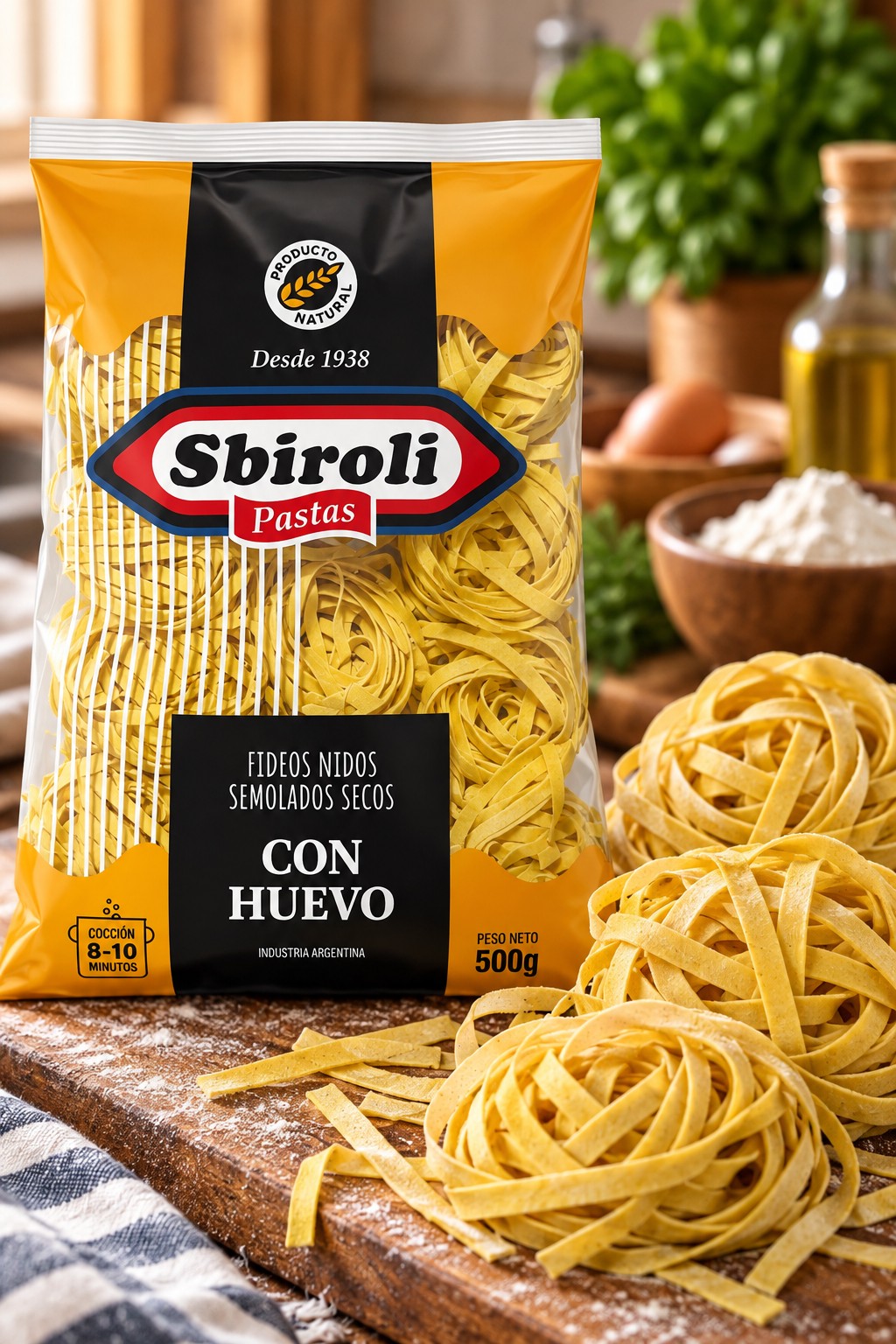 Envase de Nido con huevo