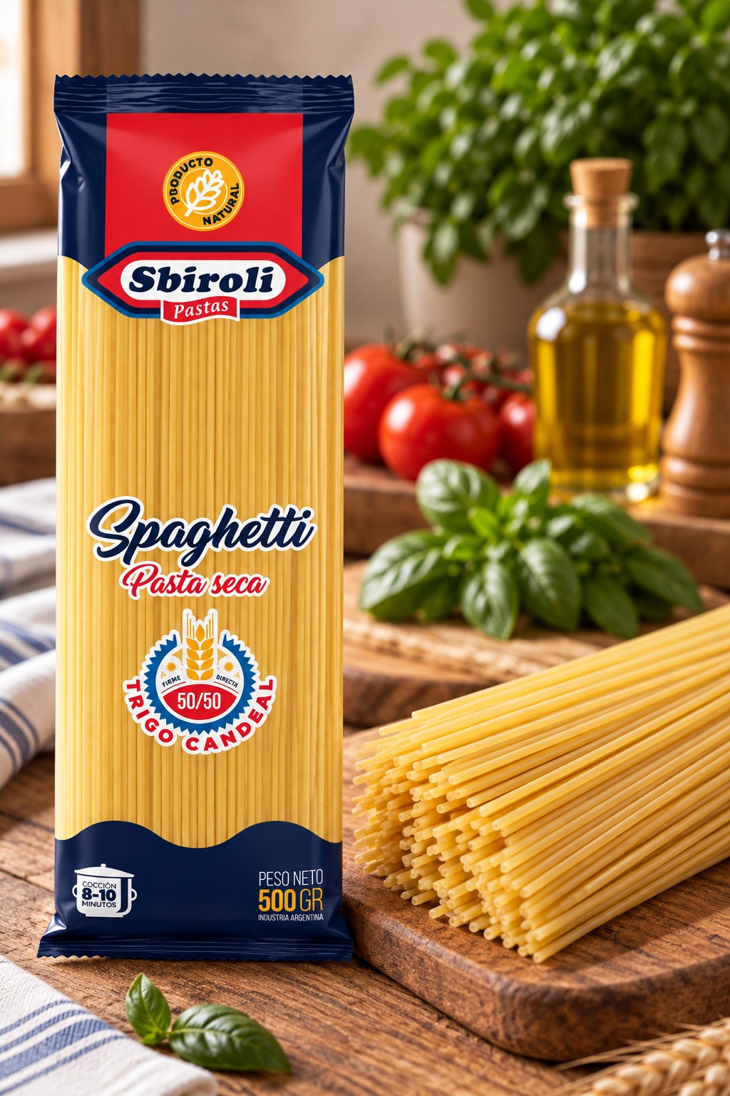 Envase de Spaghetti